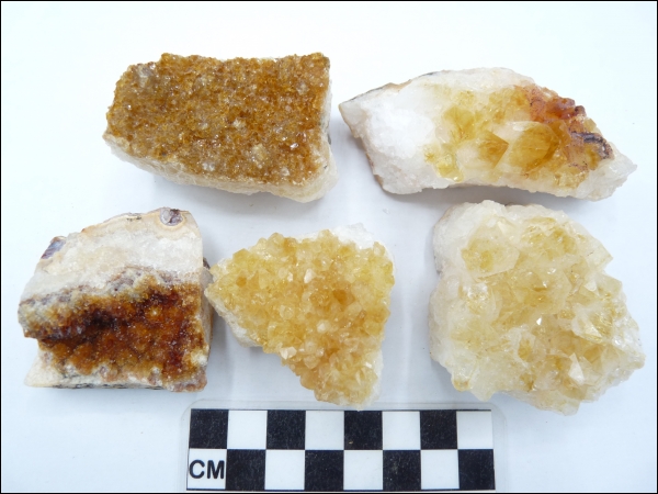 Citrine crystals large