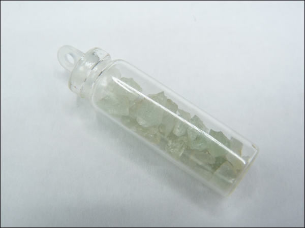 04 Beryllium vial element Be Aquamarine
