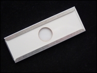 Microfossil slide 01 cavity white